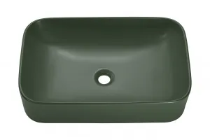 ArtCom Keramické umývadlo KAMA MFG-60 | zelená 60 cm