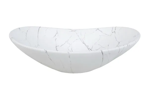 ArtCom Keramické umývadlo LENA MW17 | biela 60 cm