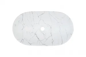 ArtCom Keramické umývadlo LENA MW17 | biela 60 cm
