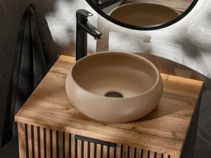 ArtCom Keramické umývadlo WIKI MC | cappuccino 36 cm