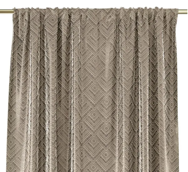 ArtFlhf Tieniaci záves BLACKOUT CASPE PLEAT P | krémová 140 x 250 cm