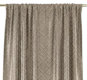 ArtFlhf Tieniaci záves BLACKOUT CASPE PLEAT P | krémová 140 x 250 cm