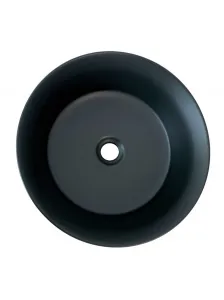 ArtCom Keramické umývadlo MADA MB | čierna 40 cm