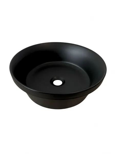 ArtCom Keramické umývadlo MADA MB | čierna 40 cm