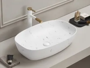 ArtCom Keramické umývadlo MEGI MW13 | biela 60 cm
