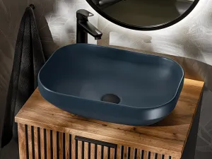ArtCom Keramické umývadlo NELI MNB | modrá 50 cm
