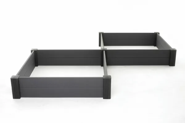 KETER Vyvýšený záhon PANORAMA MODULAR (2 ks) | sivá