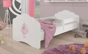 ArtAdrk Detská posteľ CASIMO | so zábranou Prevedenie: Mačička