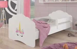 ArtAdrk Detská posteľ CASIMO | so zábranou Prevedenie: Mačička