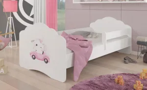 ArtAdrk Detská posteľ CASIMO | so zábranou Prevedenie: Mačička