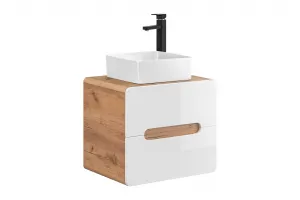 ArtCom Skrinka pod umývadlo ARUBA White 828 | 60 cm