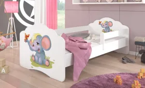 ArtAdrk Detská posteľ CASIMO | so zábranou Prevedenie: Mačička