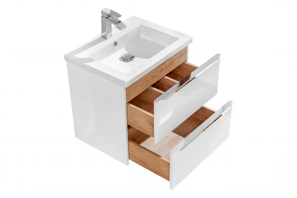ArtCom Skrinka pod umývadlo CAPRI White 820 | 60 cm