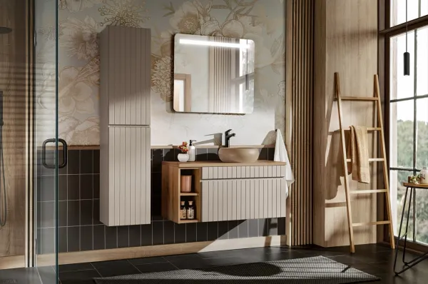 ArtCom Regál do kúpeľne Oak Coast Evoke 81-01