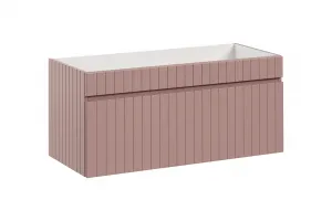 ArtCom Kúpeľňová skrinka s doskou ICONIC Rose D100/1 | 100 cm