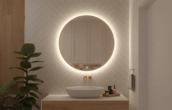ArtElta LED Zrkadlo GERBINIE A | 60 cm