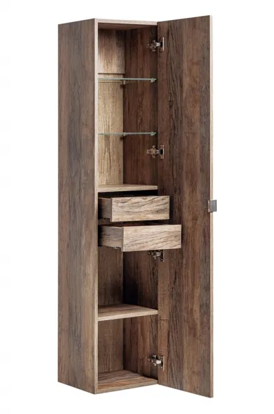 ArtCom Vysoká skrinka do kúpeľne SANTA FE Oak 80-01
