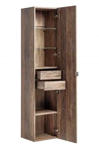 ArtCom Vysoká skrinka do kúpeľne SANTA FE Oak 80-01