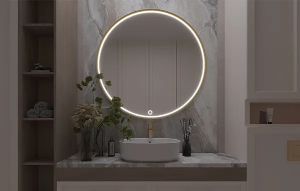 ArtElta LED Zrkadlo GERBINIE L | 60 cm