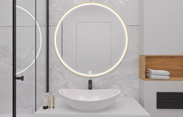 ArtElta LED Zrkadlo GERBINIE L | 80 cm