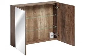 ArtCom Zrkadlová skrinka SANTA FE Taupe 84-80 | 80 cm