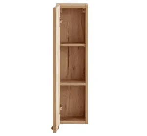 Comad Závesná kúpeľňová skrinka Capri 830 1D dub kraft zlatý