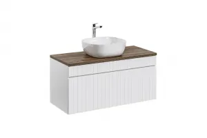 ArtCom Skrinka pod umývadlo ICONIC White 82-100 | 100 cm