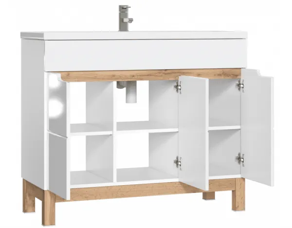 ArtCom Skrinka pod umývadlo BALI White 825 | 100 cm