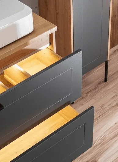 ArtCom Skrinka pod umývadlo MADERA Grey 820 | 60 cm