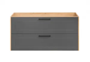 ArtCom Skrinka pod umývadlo MADERA Grey 854 | 120 cm