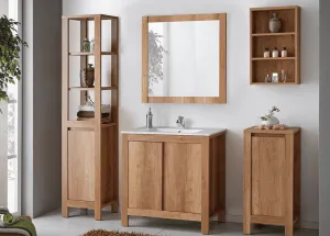 ArtCom Regál do kúpeľne CLASSIC Oak 830