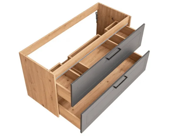 ArtCom Skrinka pod umývadlo MADERA Grey 854 | 120 cm