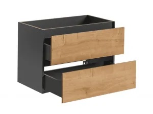 ArtCom Skrinka pod umývadlo MONAKO Grey Oak 821 | 80 cm