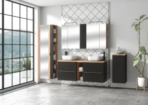 ArtCom Vysoká skrinka do kúpeľne CAPRI Cosmos 800
