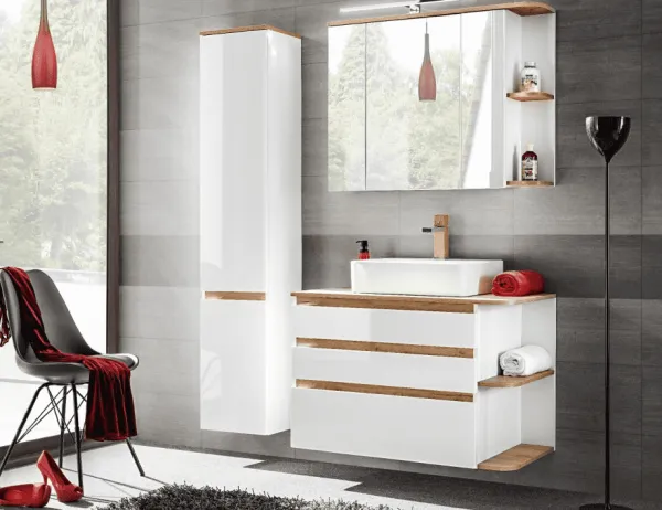 ArtCom Vysoká skrinka do kúpeľne PLATINUM 800