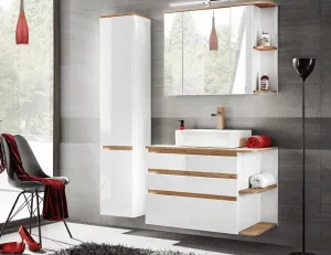 ArtCom Vysoká skrinka do kúpeľne PLATINUM 800