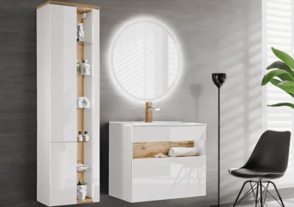 ArtCom Skrinka pod umývadlo BAHAMA White 821 | 80 cm