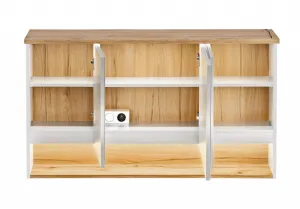 ArtCom Zrkadlová kúpeľňová skrinka BAHAMA White 843 | 120 cm