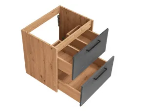 ArtCom Skrinka pod umývadlo MADERA Grey 820 | 60 cm