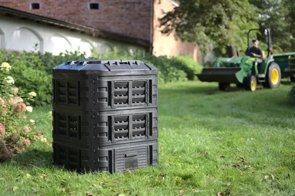ArtRoja Záhradný kompostér MODULAR 600 l | čierna