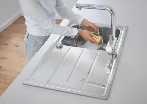 GROHE GROHE - Minta Drezová batéria s výsuvnou koncovkou, chróm 32168000