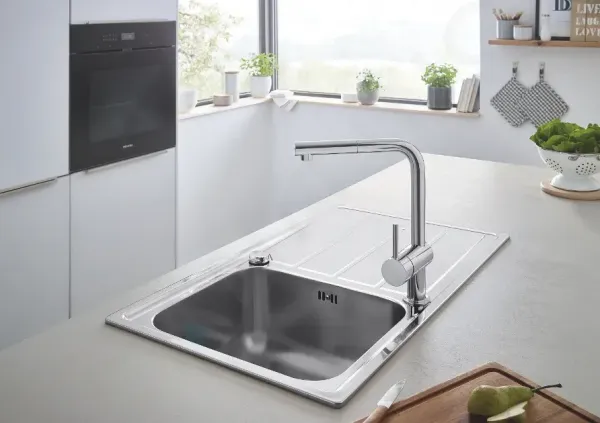 GROHE GROHE - Minta Drezová batéria s výsuvnou koncovkou, chróm 32168000