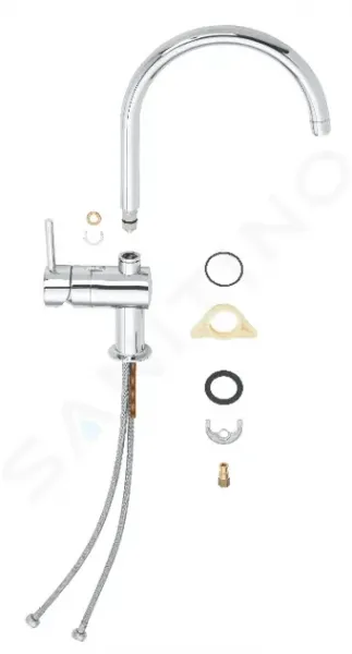 GROHE GROHE - Minta Drezová batéria, chróm 32917000