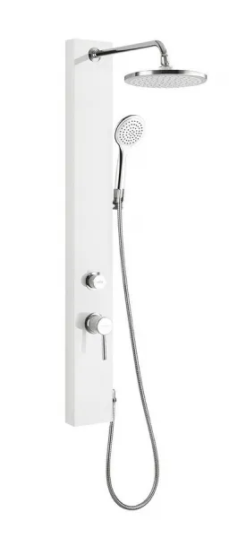 Figa sprchový panel, 125x1050 mm, biela SL230