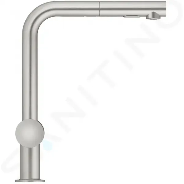 GROHE GROHE - Minta Drezová batéria s výsuvnou spŕškou, supersteel 30274DC0