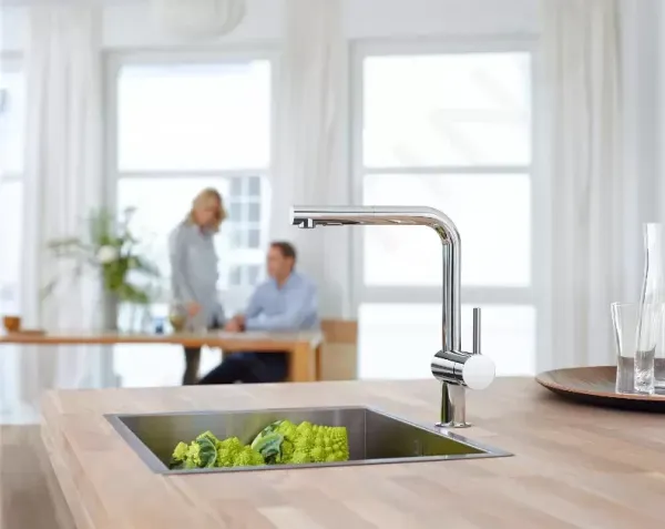 GROHE GROHE - Minta Drezová batéria s výsuvnou spŕškou, chróm 30274000