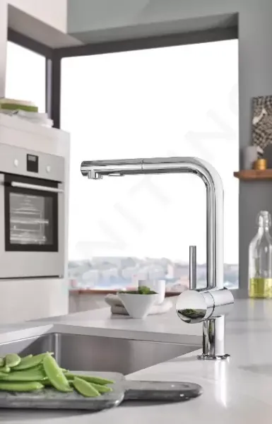 GROHE GROHE - Minta Drezová batéria s výsuvnou spŕškou, chróm 30274000