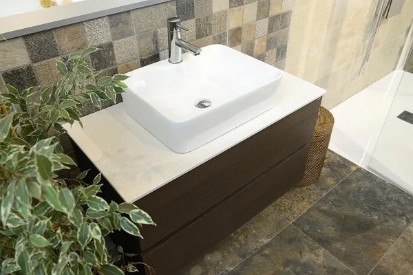 BALENA keramické umývadlo 48x13,5x37 cm, na dosku BH7013