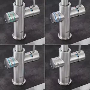 GROHE GROHE - Blue Home Drezová batéria Connected, s chladiacim zariadením a filtráciou, supersteel 31539DC0