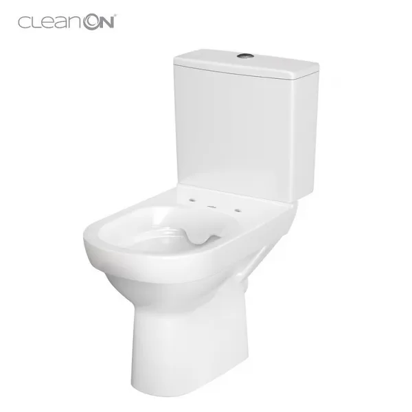 CERSANIT - WC KOMBI 603 CITY NEW CLEAN ON 010 3/5 VRÁTANE SEDÁTKA SLIM K35-037